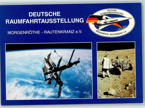 Raumstation MIR - Deutsche Raumfahrtausstellung AK Raumfahrt