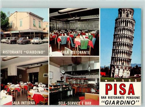 Pisa Bar Ristorante Pensione Giardino Schiefer Turm