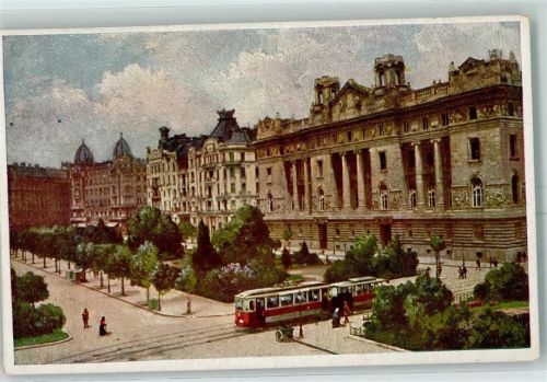 Budapest Straßenbahn Freiheitsplatz