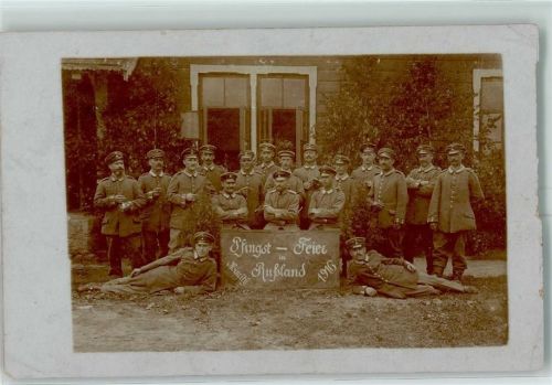 1916 Pingst Feier in Russland Ort unbekannt