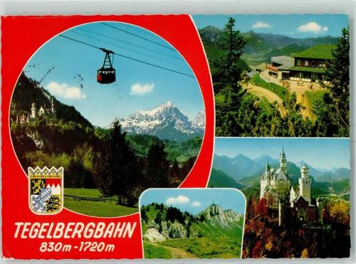 Tegelberghaus Tegelbergbahn Schloß Neuschwanstein