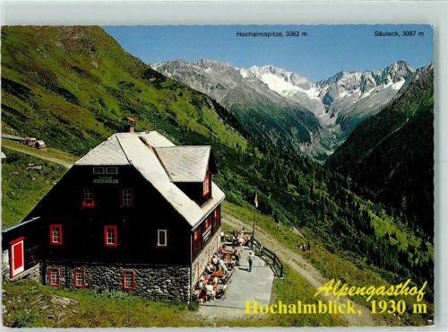 Hochalmblick Hüttenstempel Hochalmspitze Säuleck