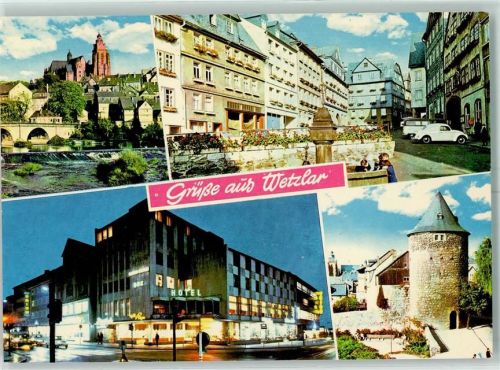 Wetzlar Dom Säuturm Stadtbrunnen Hotel
