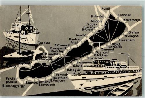 Siofok Motorschiff Balaton