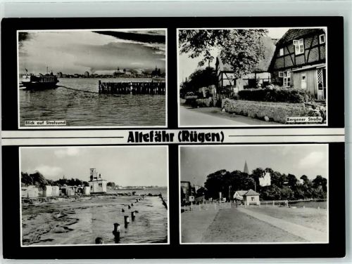 Altefähr Bergener Straße Strand Bootsanleger