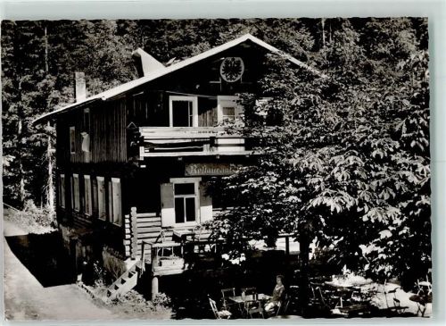 Riezlern Pension Gaststätte Waldhaus Bes. G. Ruhnow
