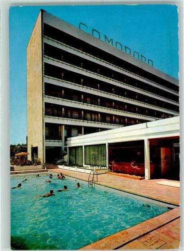 Mallorca 1965 Hotel Comodoro Schwimmbad