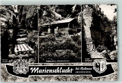 Bodman Marienschlucht Hütte Ruine Kargegg
