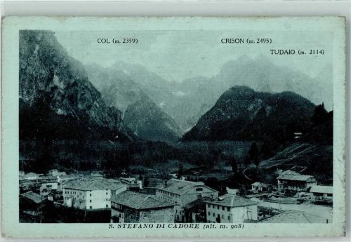 Santo Stefano di Cadore 1917 Hotels AK