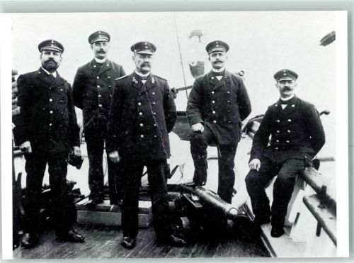 Flensburg Besatzung des Zollkreuzers Adler 1909
