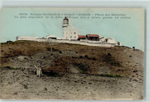 Dakar Nr. 2076 Afrique Occidentale - Leuchtturm, Phare des Mamelles