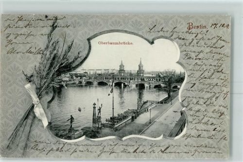 Friedrichshain 1901 Oberbaumbrücke