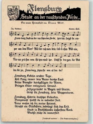 Flensburg Heimatlied