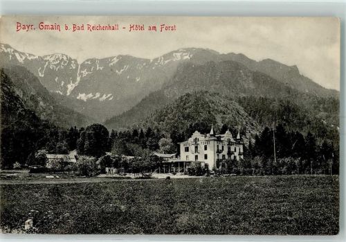 Bayerisch Gmain 1907 Hotel am Forst