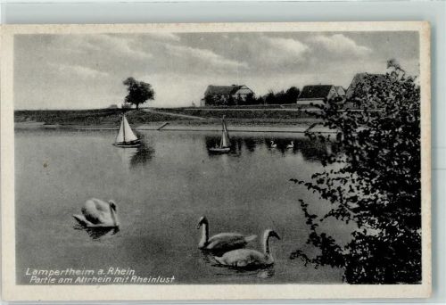Lampertheim Am Altrhein mit Rheinlust