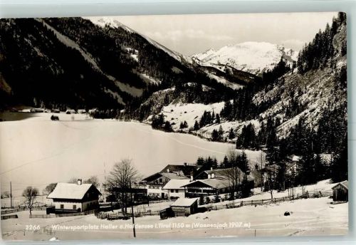 Haller Haldensee Wannenjoch Winter