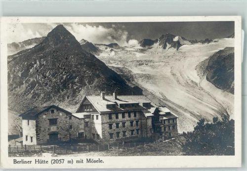 Berliner Hütte Mösele Hüttenstempel