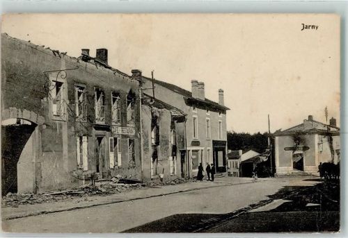 Jarny 1916 Cafe Feldpost WK I 39. Inf.Div.