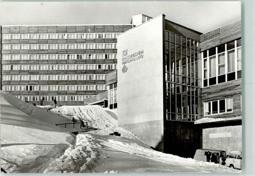 Oberwiesenthal FDGB-Erholungsheim Am Fichtelberg Winter