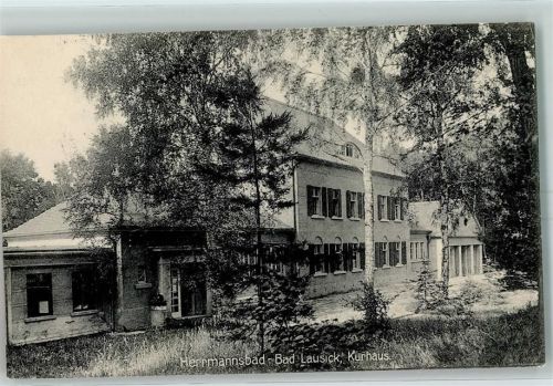 Bad Lausick 1916 Herrmannsbad Kurhaus