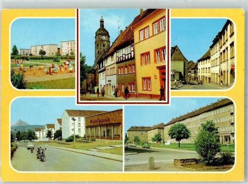 Sangerhausen G.- Schuhmann Straße Kornmarkt Einkaufsquelle in Süd Friedrich Engels Straße