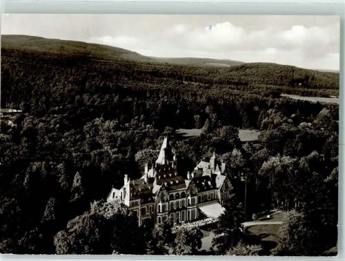 Kronberg Schloß Friedrichshof Fliegeraufnahme