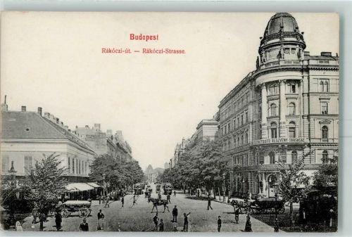 Budapest Straßenbahn Rakoczistrasse