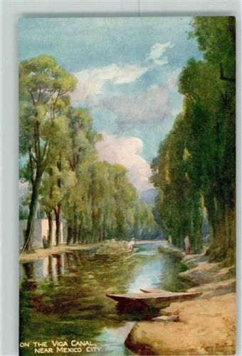 Mexiko City 1920 Viga Kanal