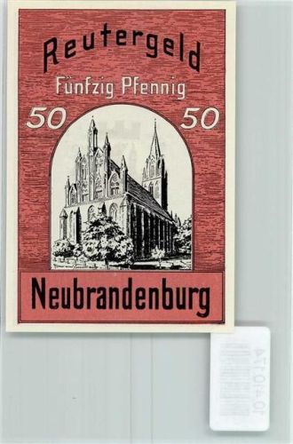 Neubrandenburg Notgeld