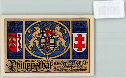 Philippsthal Notgeld Kursaal