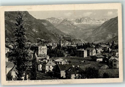 Bozen 1919 Ort lt. Stempel