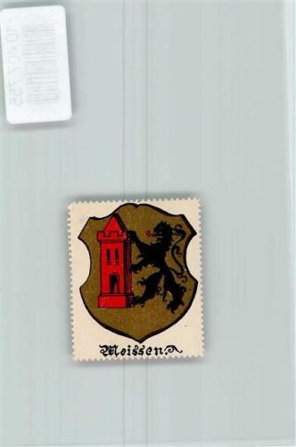01662 O8250 Meißen , Sachs - Vignette Wappen Kaffee Hag 1920-1940