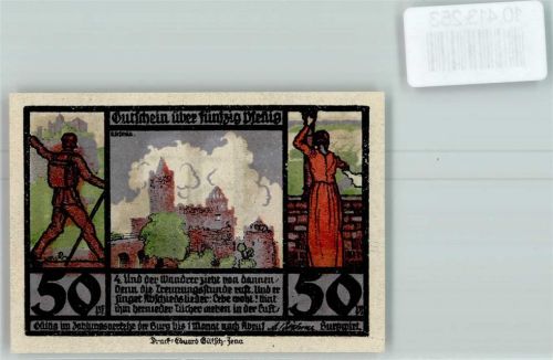 Rudelsburg Notgeld