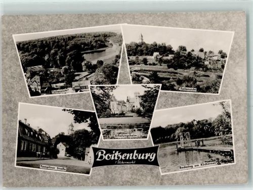 Boitzenburg Templiner Strasse Erholungsheim Badesteg am Küchensee