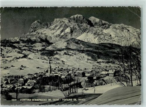 Cortina d'Ampezzo Tofane Winter