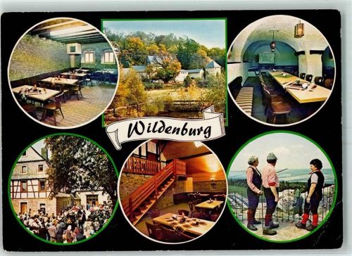 Kempfeld Gasthaus Wildenburg Innenansichten Hoffest Wanderer