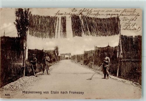 Etain 1917 Feldpost WK I Nr. 85 Maskenweg