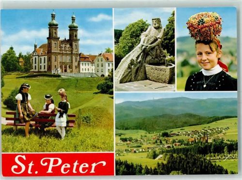 W7811 St. Peter , Schwarzw Schwarzwaldtrachten Trachten Schwarzwald