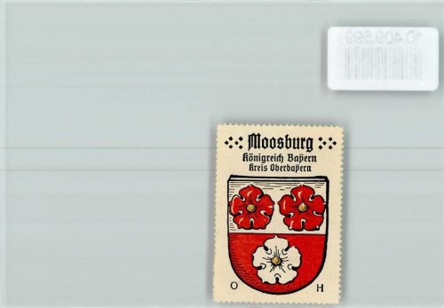 Moosburg Vignette Wappen Kaffee Hag ca 1920-1940
