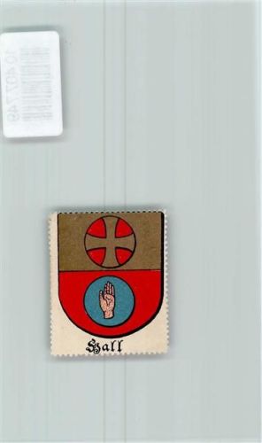 Schwäbisch Hall Vignette Wappen Kaffee Hag 1920-1940