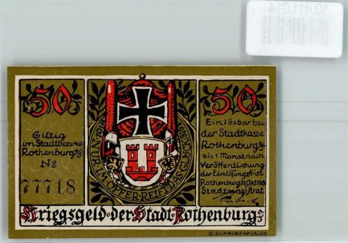 Rothenburg Notgeld