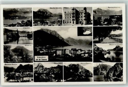 Gmunden Traunsee Schloss Orth Schwimmbad Rathaus