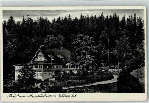 Bad Reinerz Margaretenbaude im Kohlauer Tal Hüttenstempel