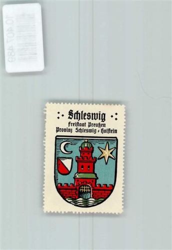 Schleswig Vignette Wappen Kaffee Hag 1920-1940