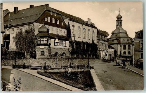 Klingenthal Schloss mit Kirche