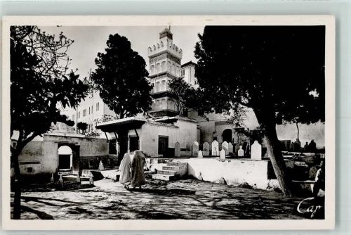 Alger 1958 La moschee de Sidi Abderhaman AK