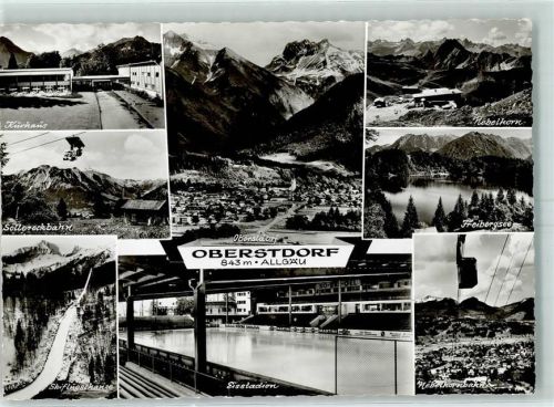 Oberstdorf Kurhaus Söllereckbahn Eisstadion Skiflugschanze Freibergsee