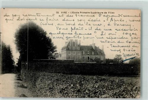 14500 Vire 1928 - L`Ecole Prmaire Superleure de Filles AK