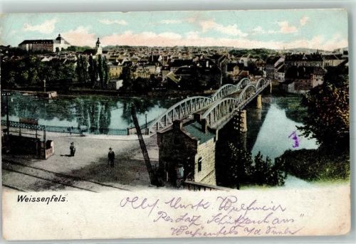 Weißenfels 1915 Brücke