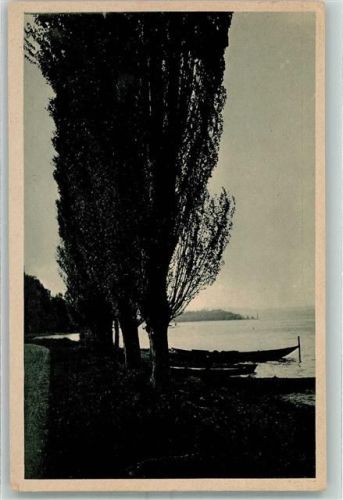 Staad 1910 Pappelallee Bodensee Ruderboote